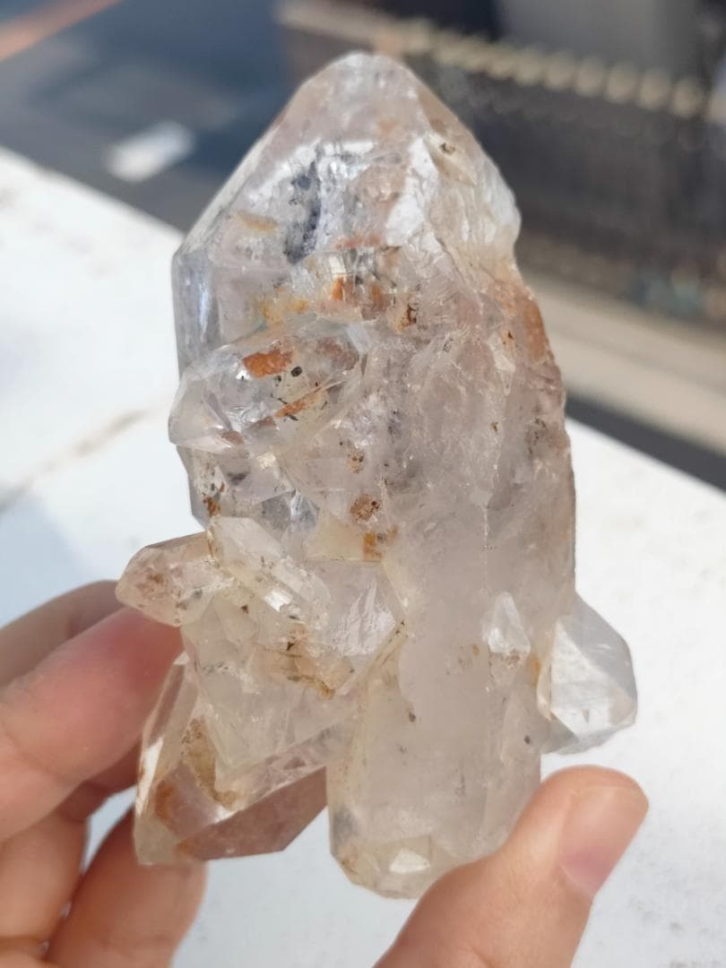 能量チャージ【8cmハーキマーダイヤモンド150g原石】C213パワーストーン 楽天市場】【数量限定】【1個売り】ハーキマーダイヤモンド