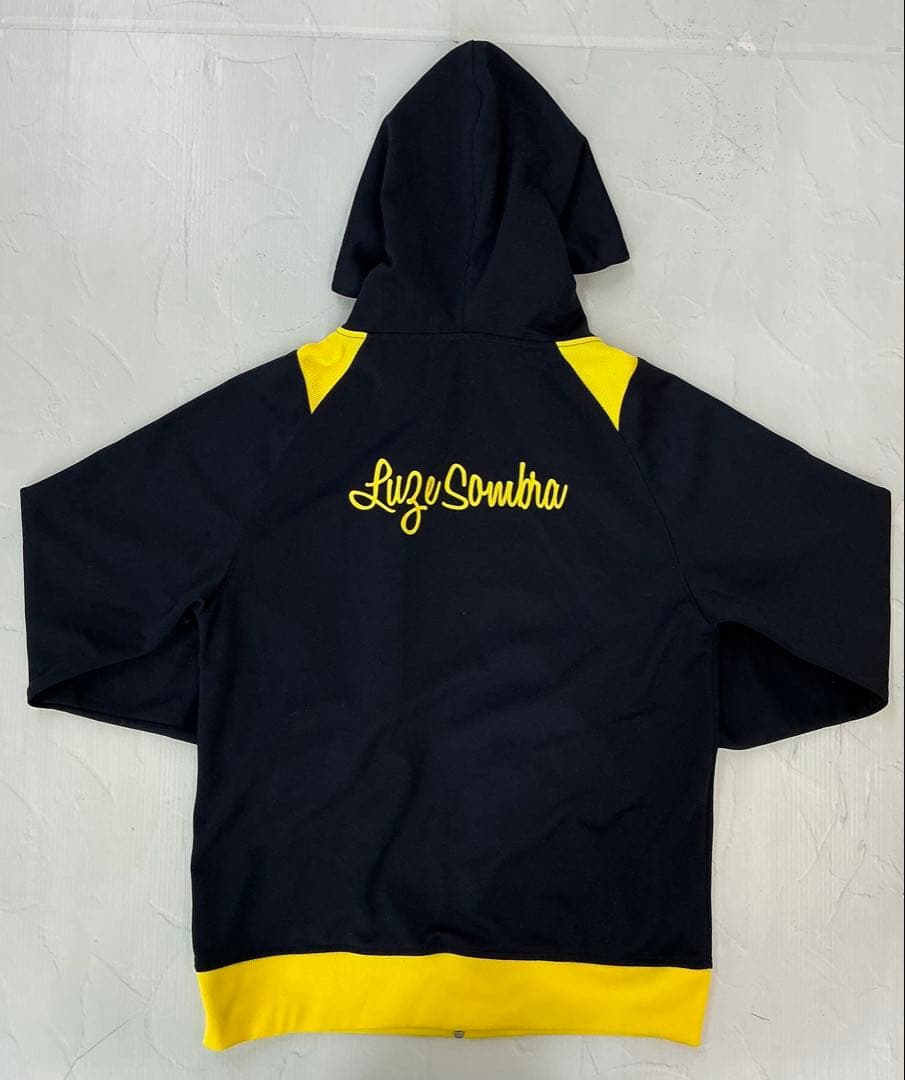 H137 ルースイソンブラ ジャージ上下 セットアップ 蛍光イエロー 黒 M