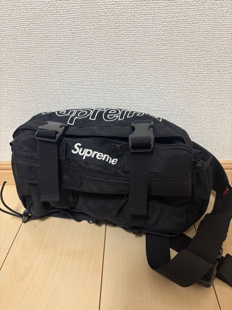 【★m3m★ 】Supreme ウエストバッグ 送関込 18SS Supreme Waist Bag ウエストバッグ 選べる4色 (Supreme