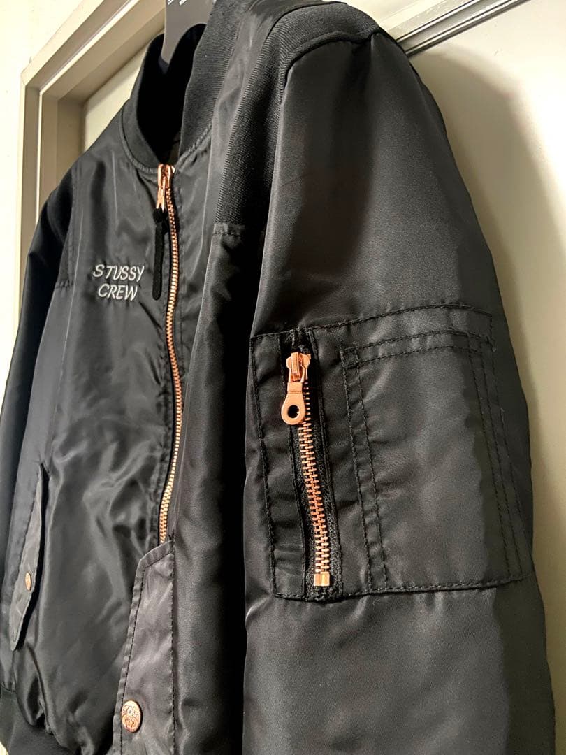 キムタク愛用 店舗限定 stussy MA1 フライトジャケット