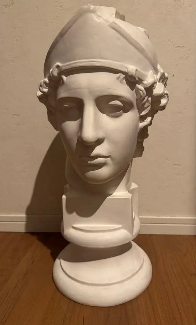 青年マルス 石膏像 首像 デッサン