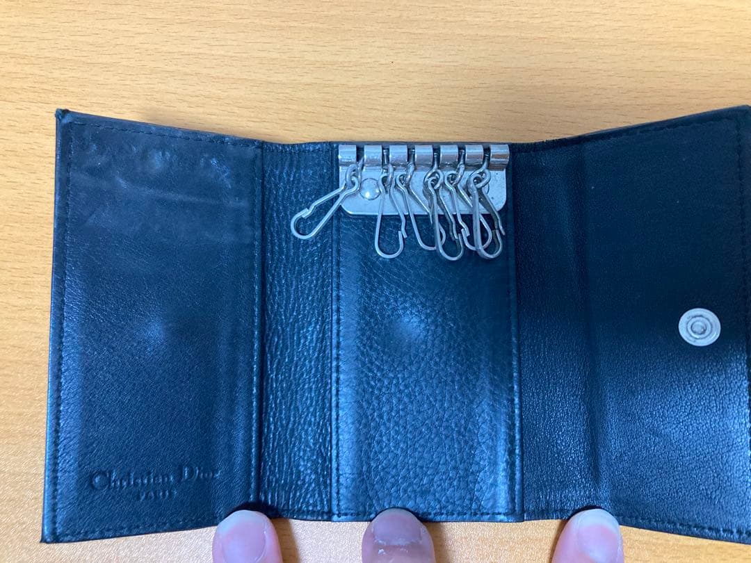 Dior ブラック レザー キーケース（※お得情報！）