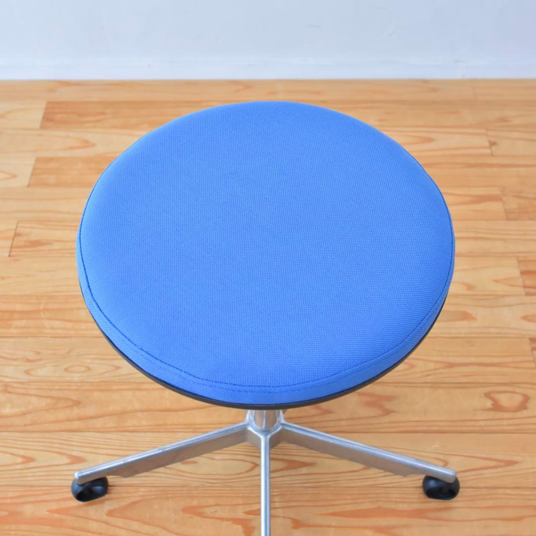 KEVI デンマーク Fritz Hansen 昇降式 回転椅子 アルミナム