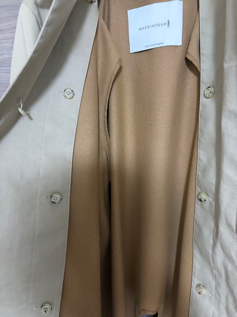 マッキントッシュ DUNKELD レインテック ベージュ 36 - ジャケット