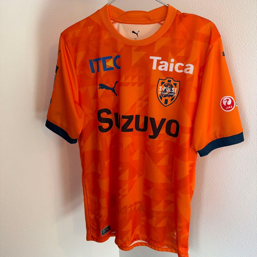 【値下げしました】清水エスパルス　2025ユニフォーム　L PUMA 清水エスパルス 2025 ユニフォーム ホーム 半袖 ジュニア 783455