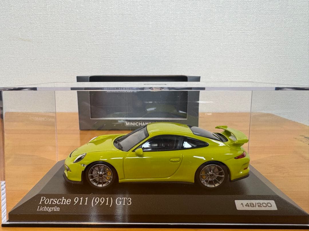 MINICHAMPS】限定200台 Porsche 911(991) GT3