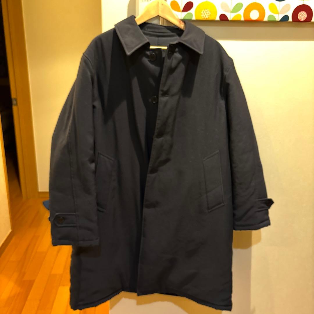 steven alan ステンカラーコート ブラック STEVEN ALAN（スティーブンアラン） ステンカラーコート コート