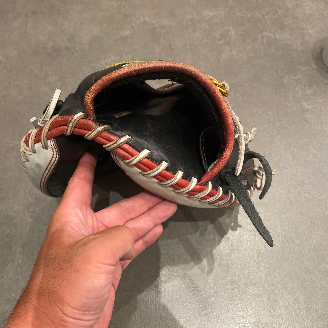 中*雄様 即戦力 ナイキ キャッチャーミット 城島モデル ジュニア用