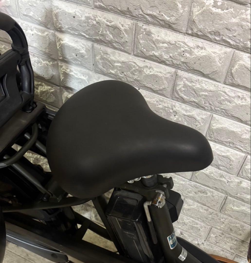 ✨高年式✨8.7Ah✨子供乗せ電動自転車　ヤマハ　パスキス　おしゃれなカーキー