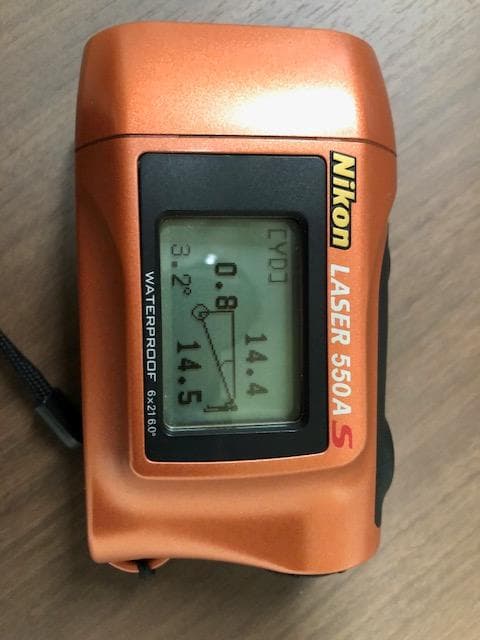 NIKON ゴルフ距離計　５５０AS NIKON ゴルフ距離計 550AS Nikon Laser 550A S ゴルフ用距離計