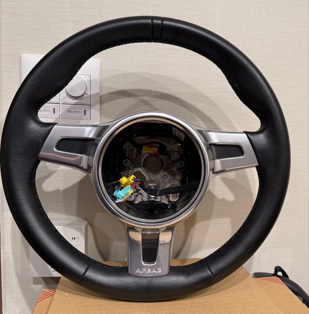 ポルシェ ステアリング991.347.803.61 A34 Porsche 911 Boxster Cayman PDK Steering Wheel # 991-347-803-17-A34