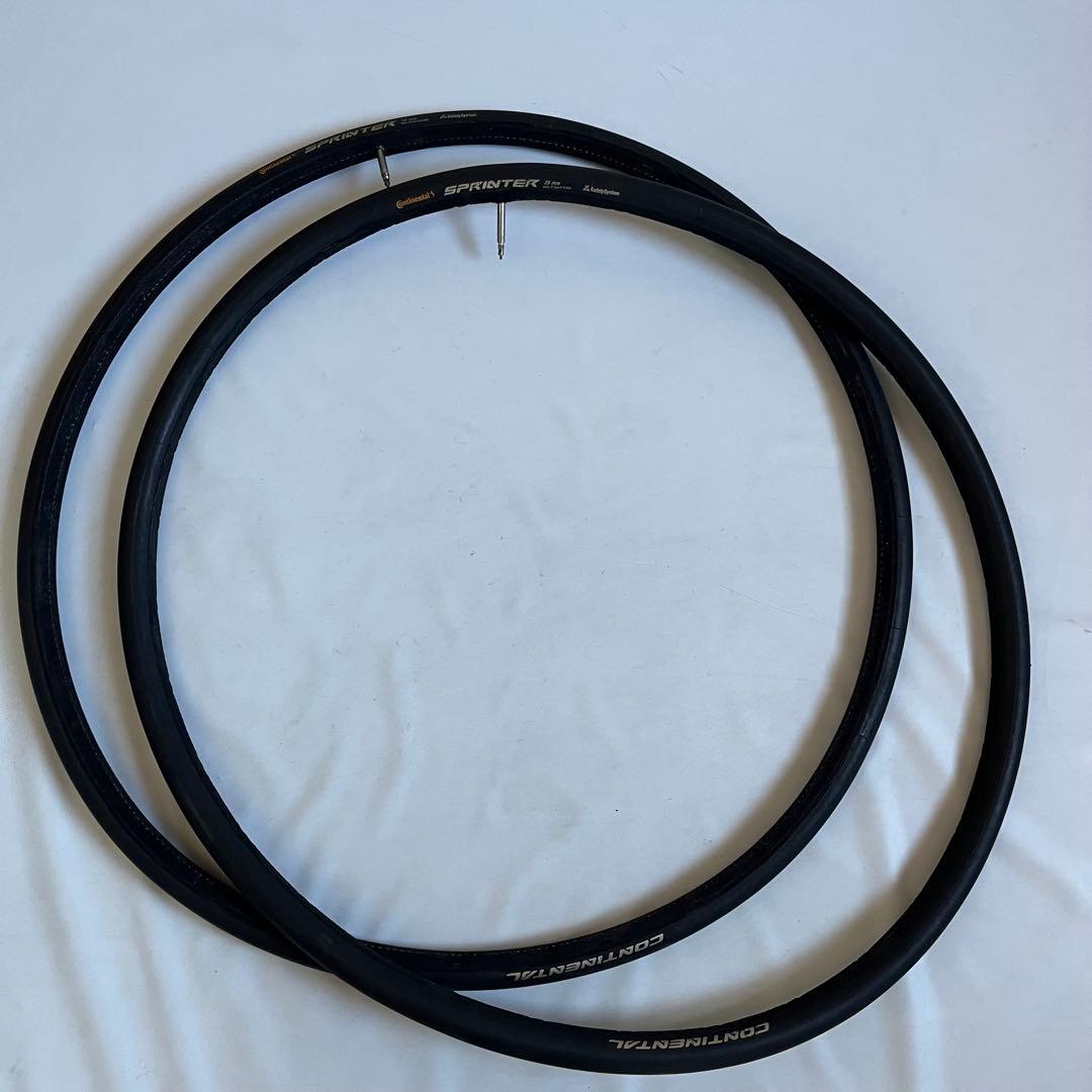 Continental SPRINTER 25mm 2本セット Amazon.com : Continental Sprinter Tire 700x22c Black Tubular