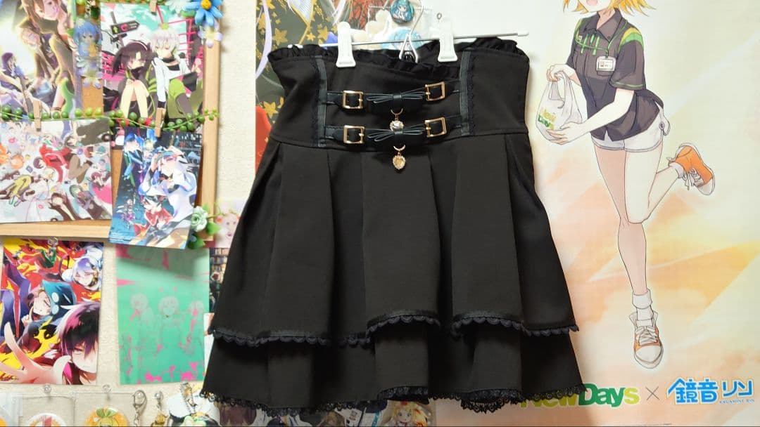 ブランドタグ有】LIZLISA 2連リボンベルトスカパン - メルカリ