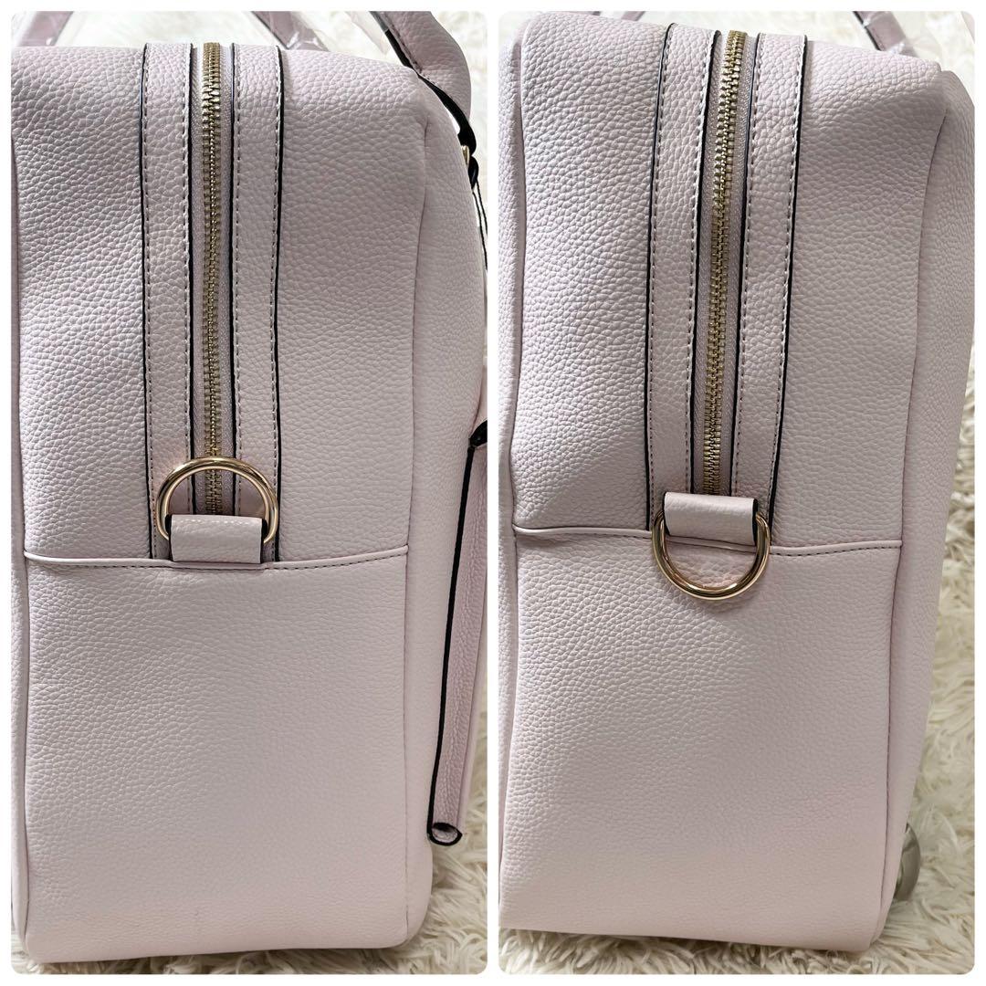 未使用 Olivia Lauren キャリーケース 旅行鞄 3way ピンクの通販はau