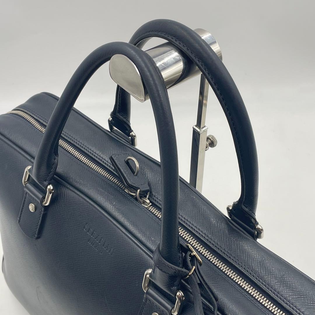 美品】モンブラン マイスターシュテュックエンボス 本革 ショルダーバッグ