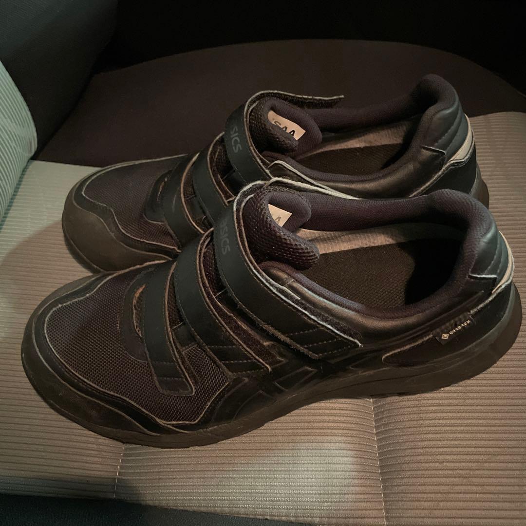 安全靴　asics G-TX【ゴアテックス】ブラック　29.0cm