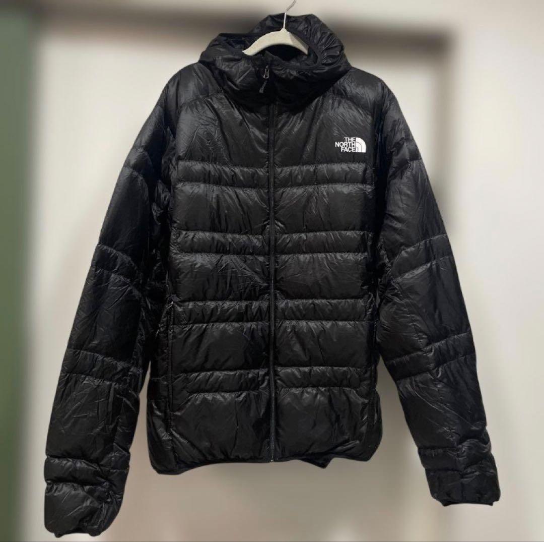 美品】ノースフェイス ライトヒートフーディー ブラック XXL - メルカリ