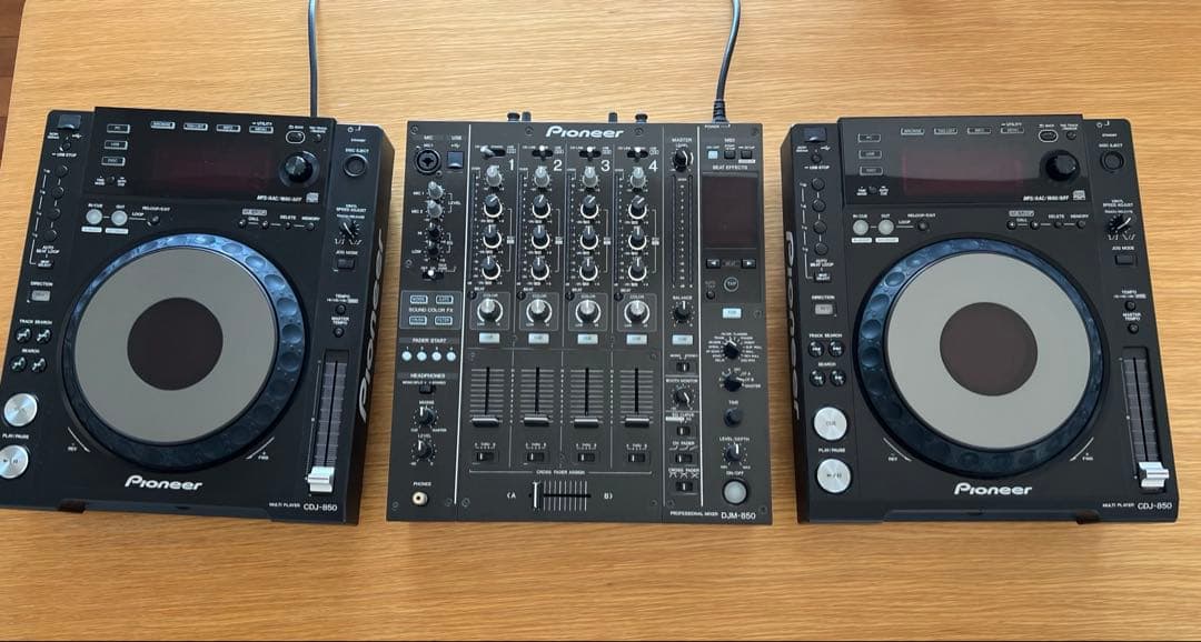 Pioneer DJM-850 + CDJ-850 × 2 セット VirtualDJ - Hardware - Pioneer DJ CDJ-850