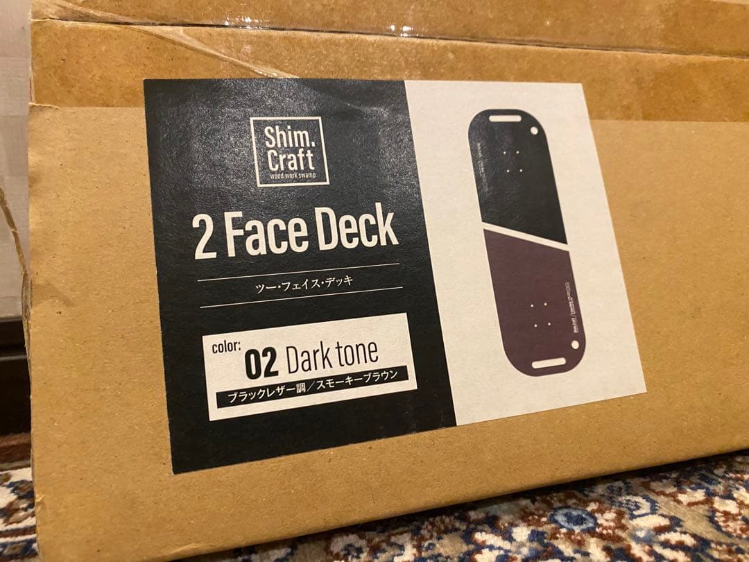 未使用　シムクラフト 2 Face Deck Dark tone スケートボード 50%オフ】2Face Deck | CAN FEEL