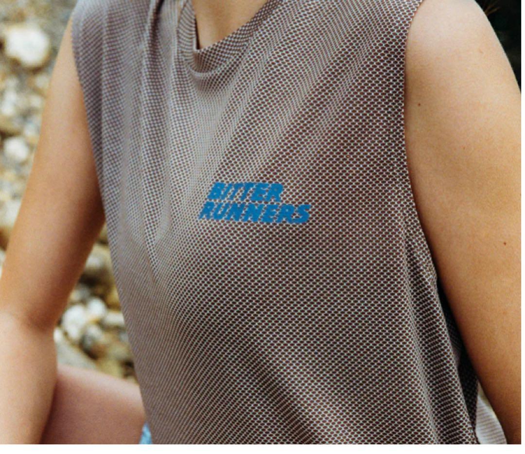 charbon BITTER RUNNERS TEC SLEEVELESS