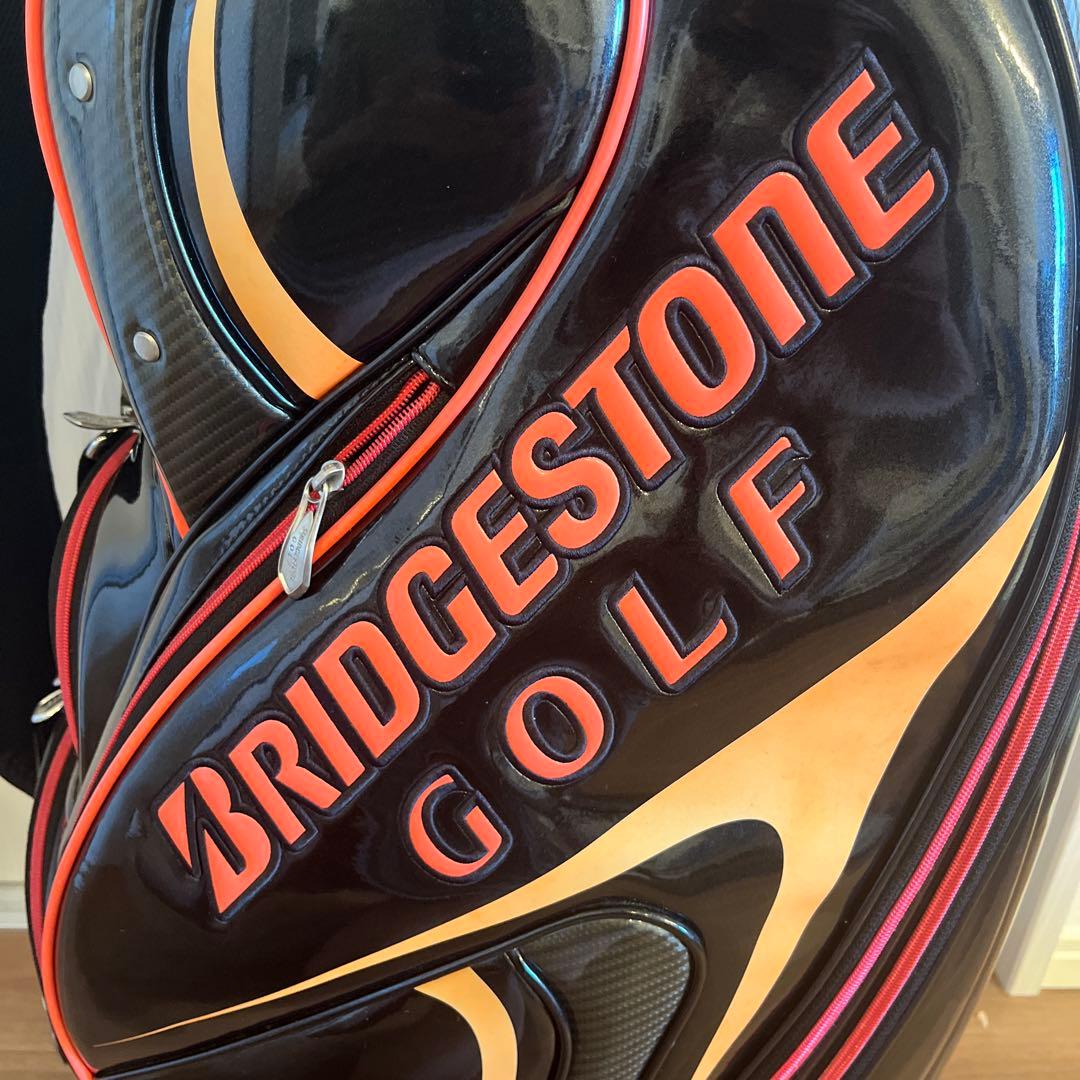 BRIDGESTONE GOLF ゴルフバッグ ブラック/オレンジ
