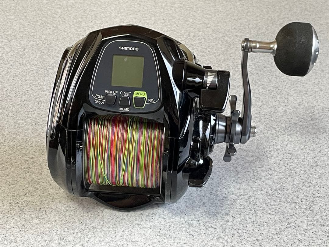 SHIMANO 電動リール デジタル表示 カラフルライン フォーマスター9000