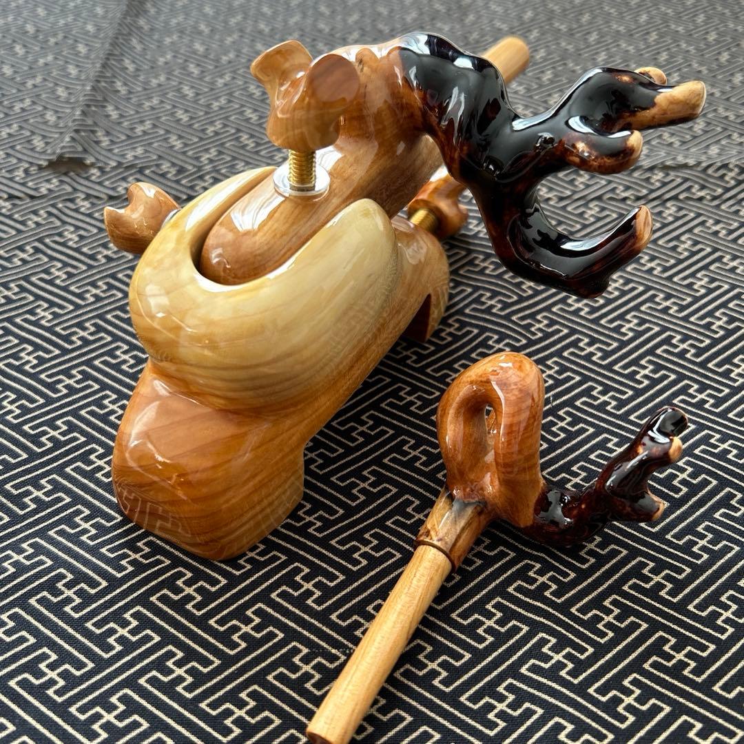 へらぶな　万力　値下げ　山桧　大砲万力　天然木 へらぶな Amazon | ヘラブナ万力 天然木黒柿 大砲万力 中型万力 ロッドホルダー
