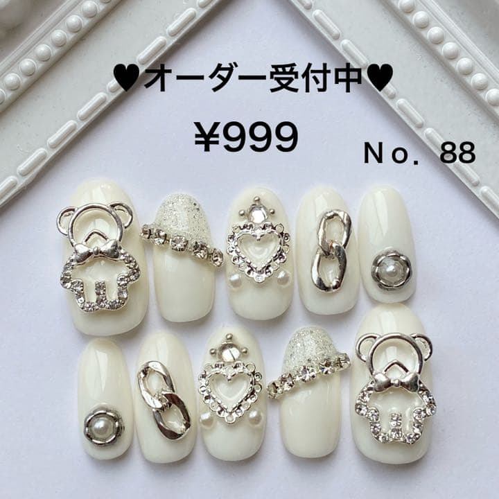 ジェルネイル ネイルチップ オーダー♥量産型 💐💐💐 #nailtips #nail #オーダーチップ #ネイルチップ #ネイル