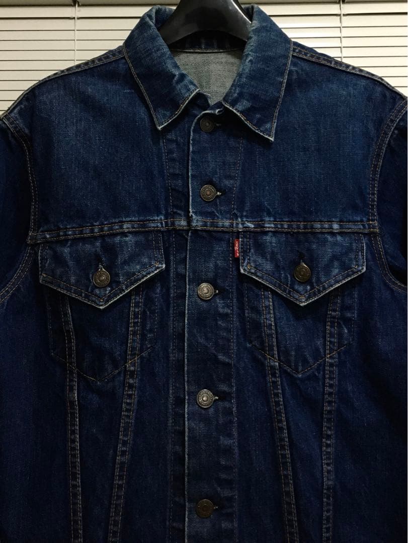 【3.4WASH】真紺 ビッグE 40-38 70505 60年代 リーバイス