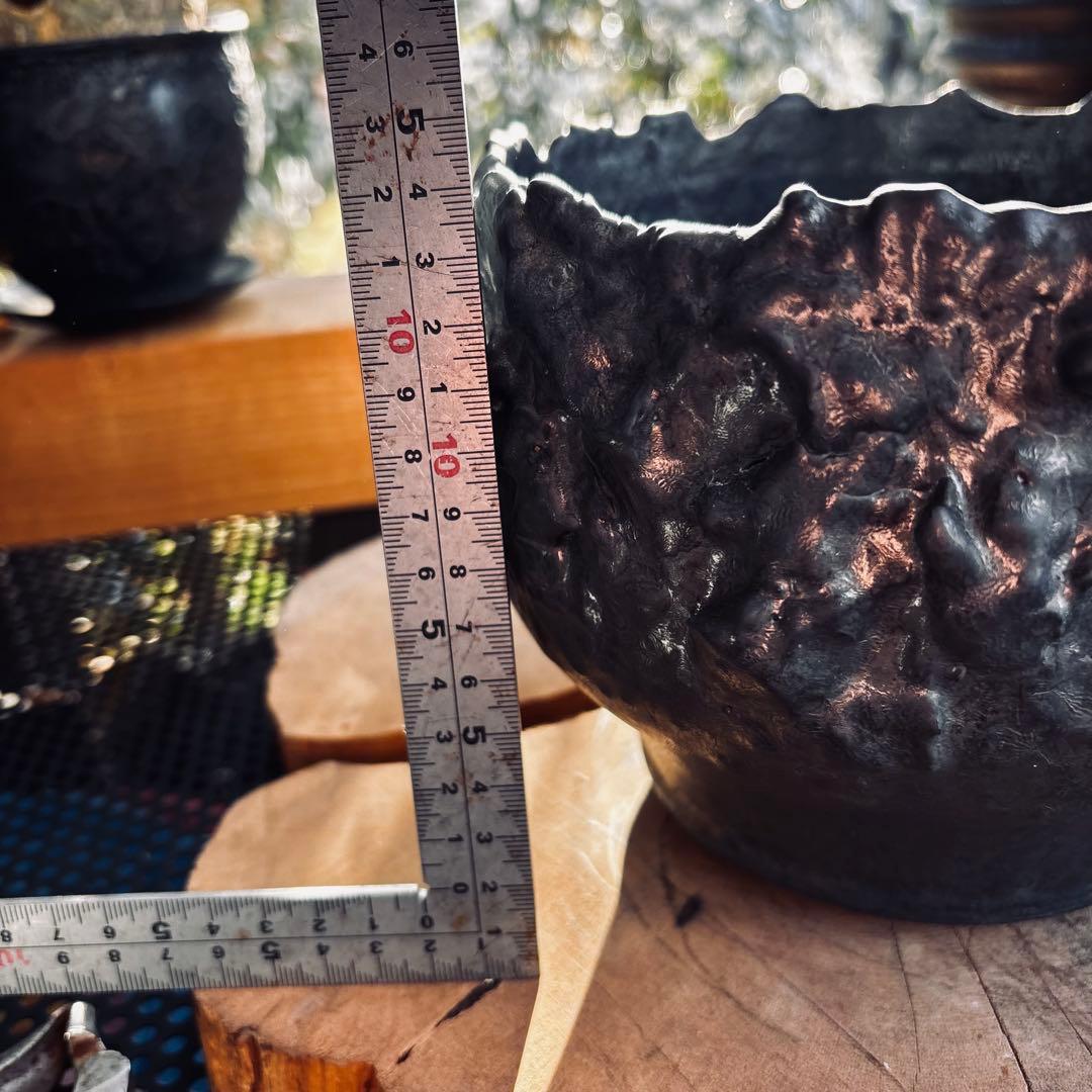 特大鉢 美品 内田裕太 作家鉢 モンスト y鉢 アガベ グラキリス カタチ