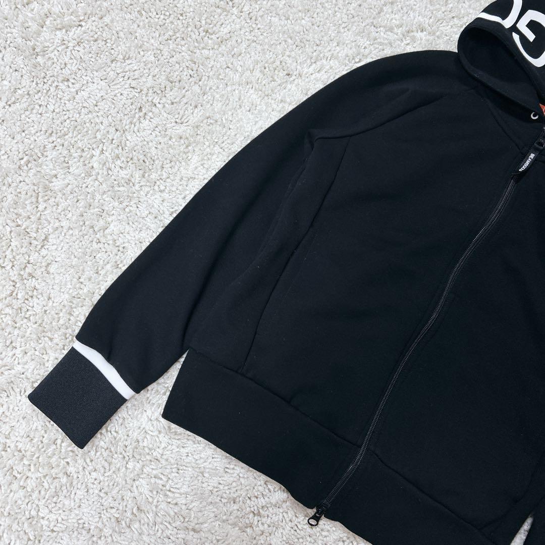 未使用】BEAMS GOLF オレンジレーベル ダブルジップ パーカー ロゴ