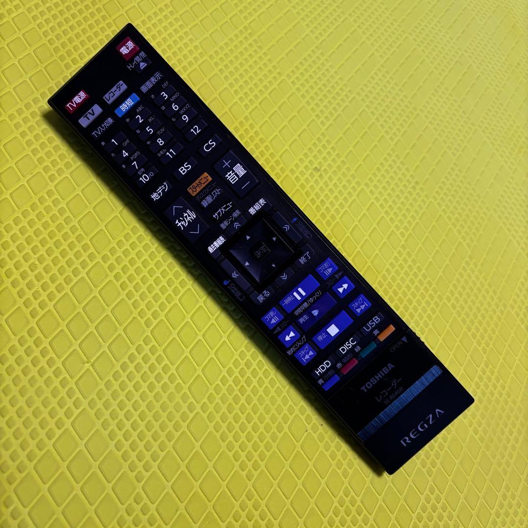 ジャンク】2018年製 東芝◇DBR-M2008◇タイムシフトマシン◇リモコン