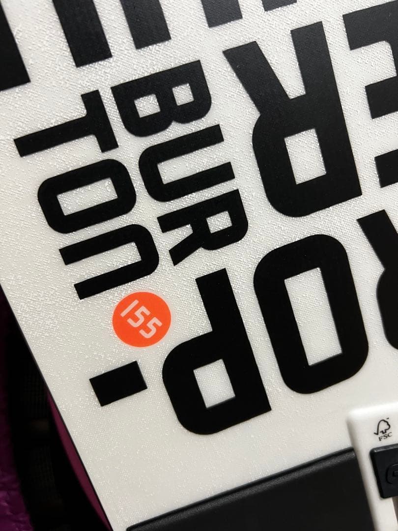 《美品》Burton ネームドロッパー　155