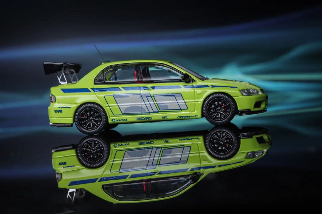 1/64 SpeedGT ランサーエヴォリューション ランエボ ワイスピ 黄色