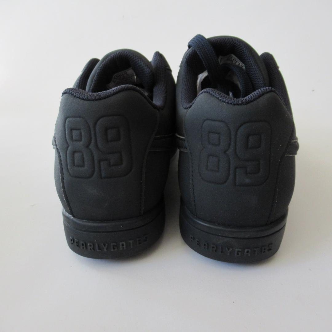 パーリーゲイツ新品濃紺 ソフトスパイク ゴルフシューズ 25.0ｃｍ