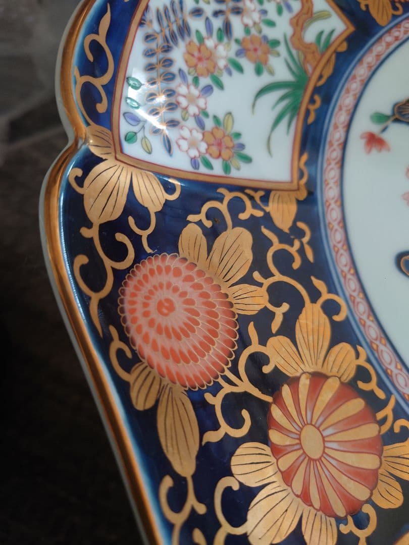 古伊万里・琳派・金彩中皿34センチ 基泉窯(新品・未使用) - メルカリ