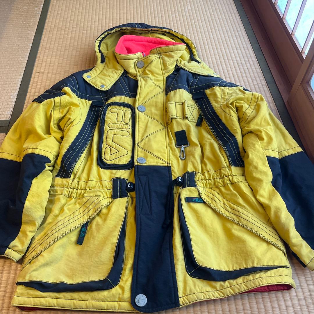 レア品　 FILA スキーウェア上下　ヴィンテージ 90s 美品 レア品 FILA スキーウェア上下 ヴィンテージ 90s 美品 - スキー特別