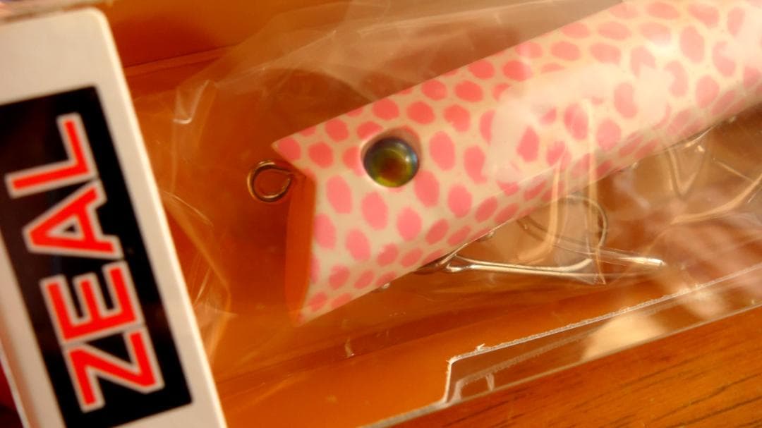 ZEAL ２０１０年 ヘプタゴンアンカニーチャップ 5/8ozピンク大蛇　未開封 ZEAL 2010年 ヘプタゴンアンカニーチャップ 5/8oz AB 未開封