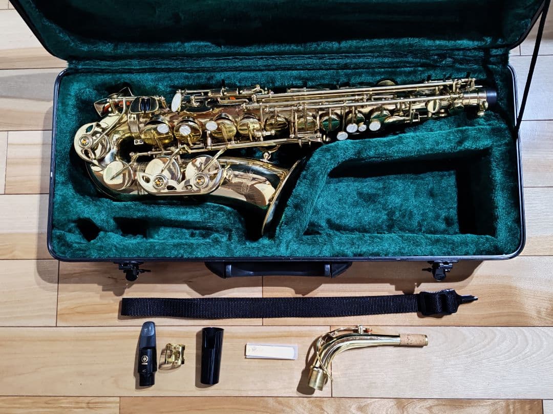 アルトサックス Kaerntner ケルントナー ハードケース付き 彫刻模様