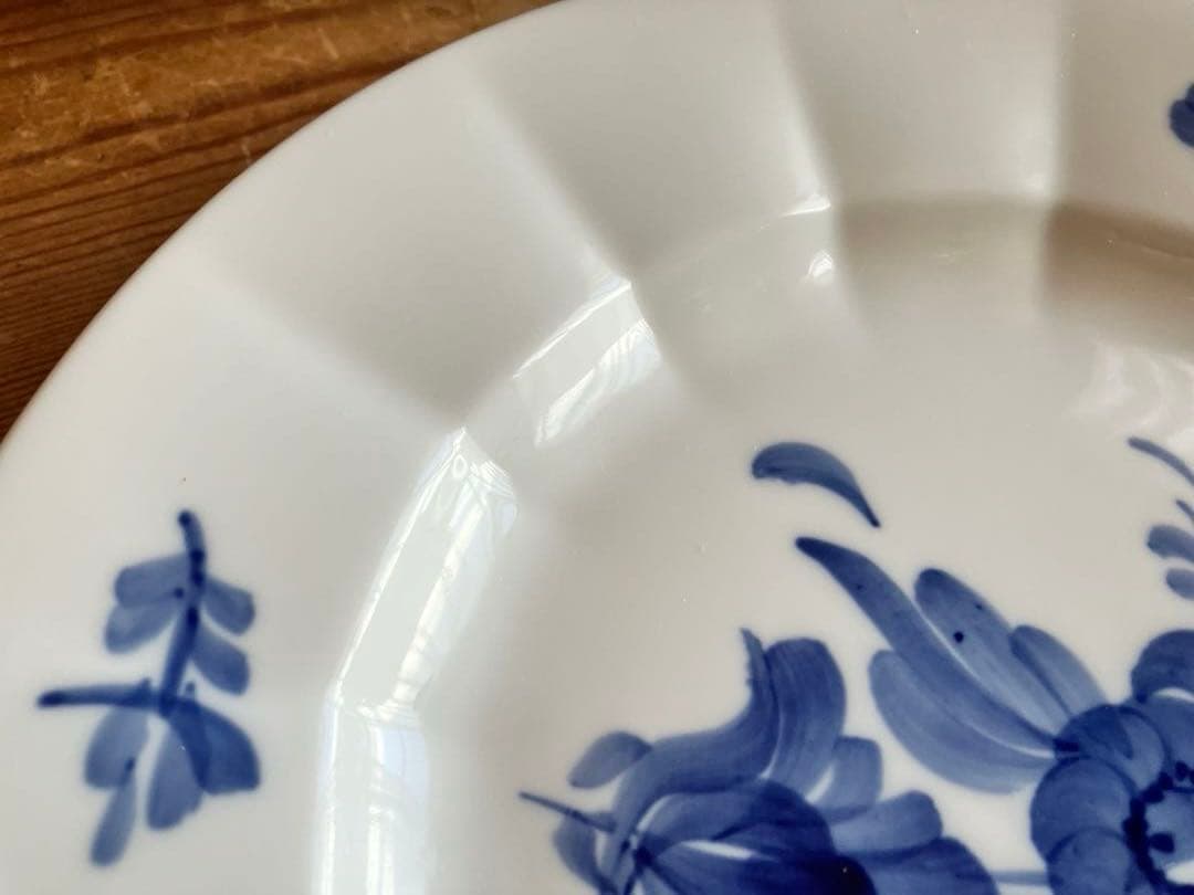 ロイヤルコペンハーゲン ブルーフラワー アンギュラー 22プレート×6