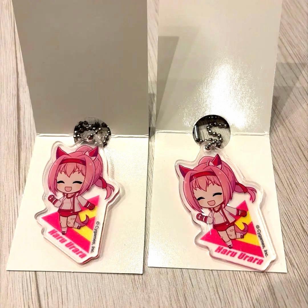 ウマ娘 ダイソー アクリルキーホルダー ハルウララ - メルカリ