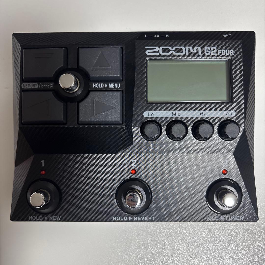 ZOOM G2 FOUR エフェクター マルチ ZOOM G2X FOUR ギター用マルチエフェクター＆アンプエミュレーター