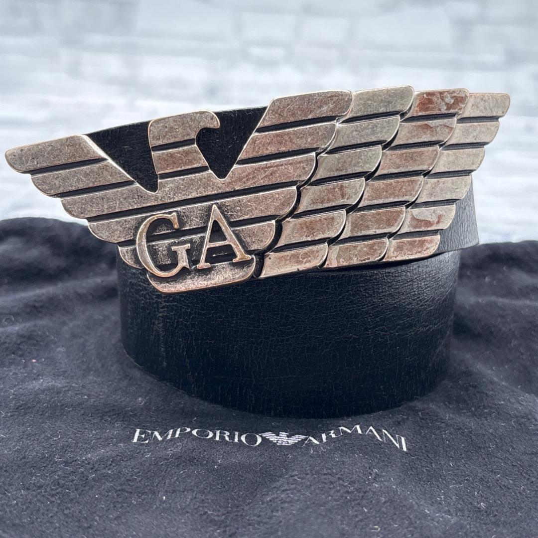 Emporio Armani イーグル GAロゴ レザーベルト 楽天市場】EMPORIO ARMANI ベルトメンズ エンポリオアルマーニGA