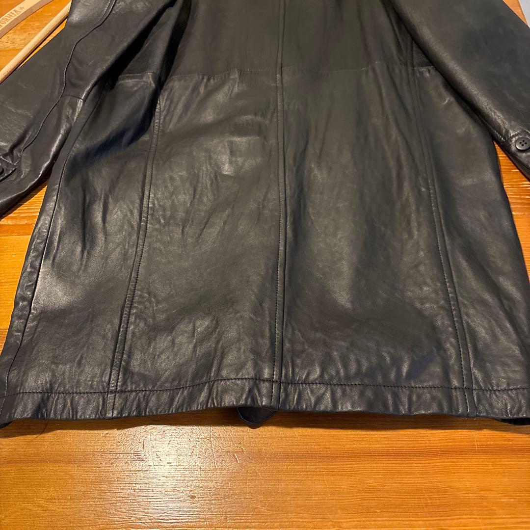 80s Y's for men WORKSHOP レディースレザーコート - メルカリ