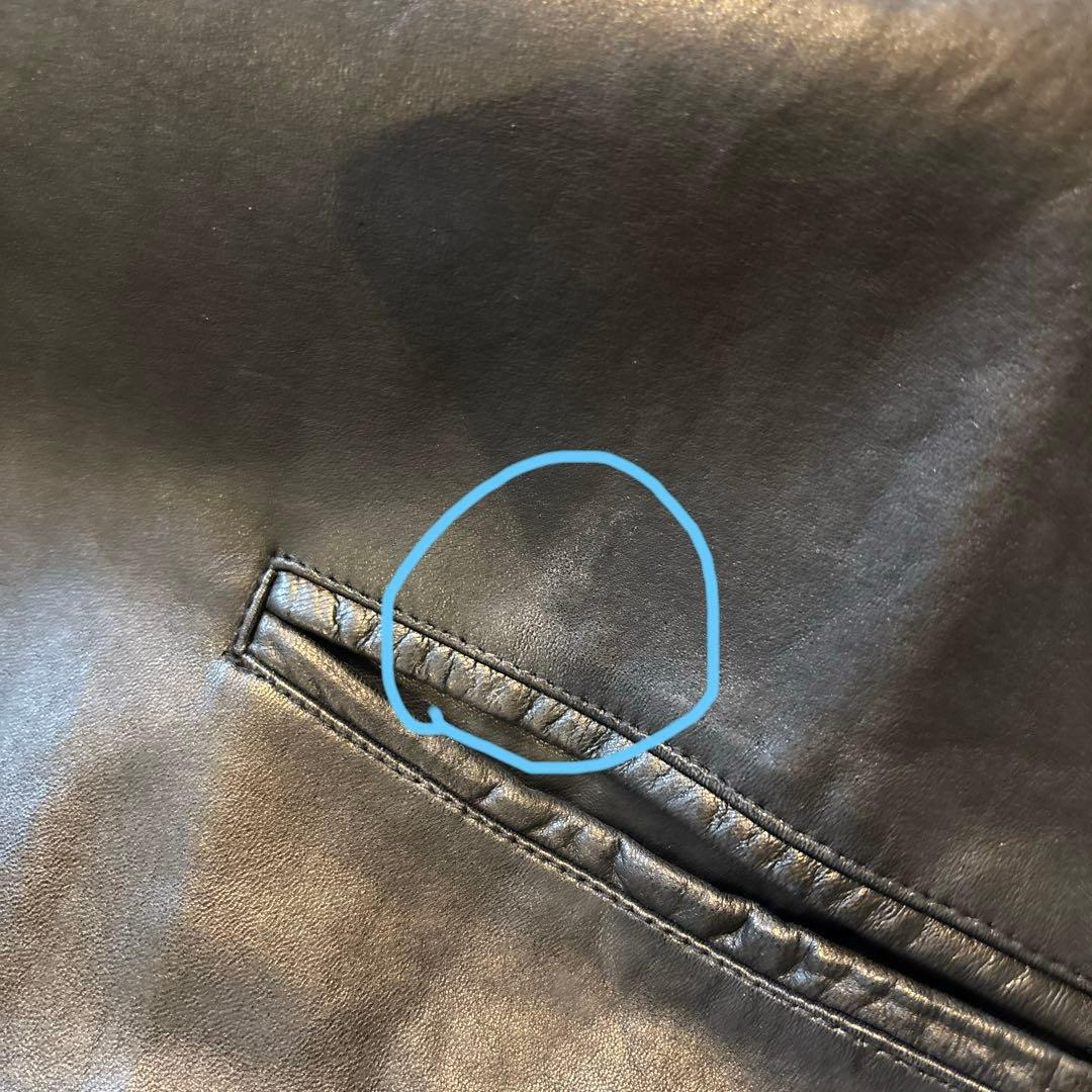 80s Y's for men WORKSHOP レディースレザーコート - メルカリ