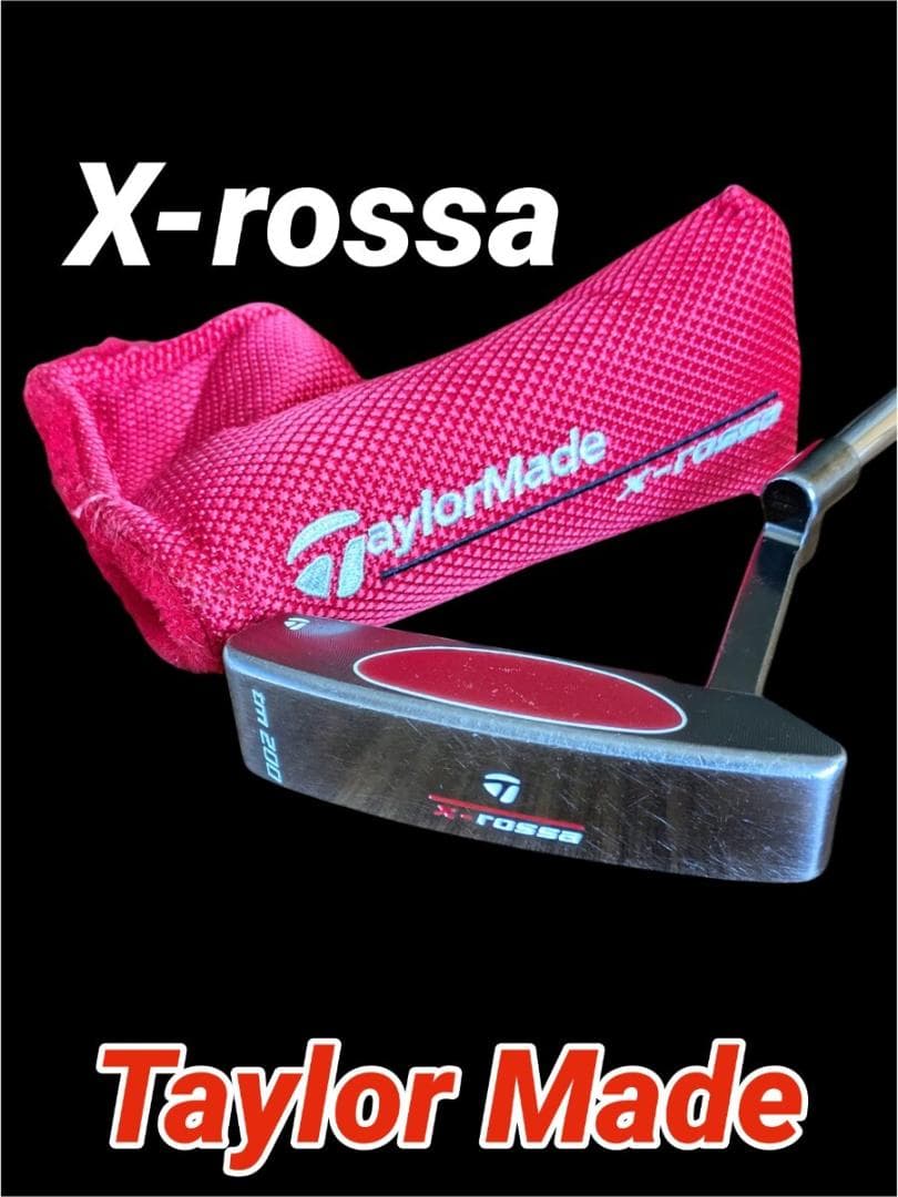 TaylorMade X-Rossa TM200 34インチ 純正カバー付 TaylorMade X-Rossa TM200 34インチ 純正カバー付 TaylorMade X-Rossa