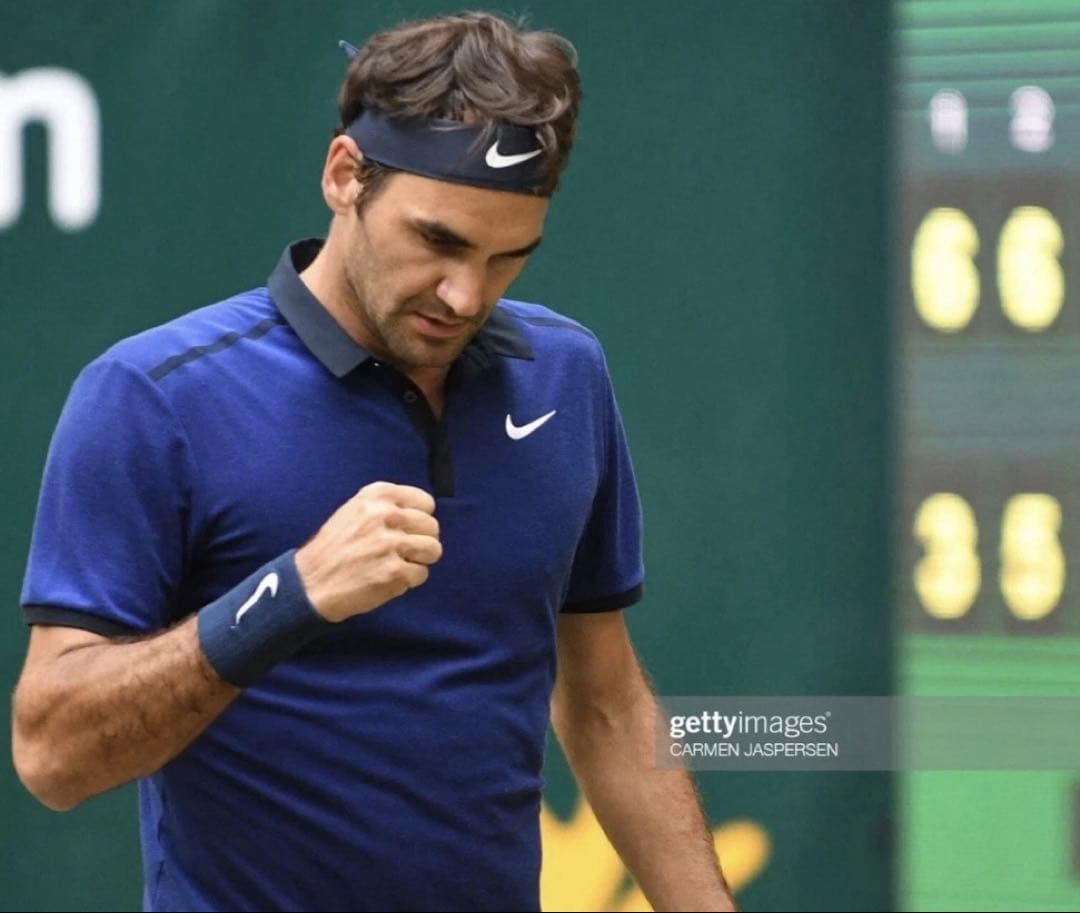 NIKE 2016 全仏 フェデラーモデル RFポロシャツ Mサイズ - メルカリ