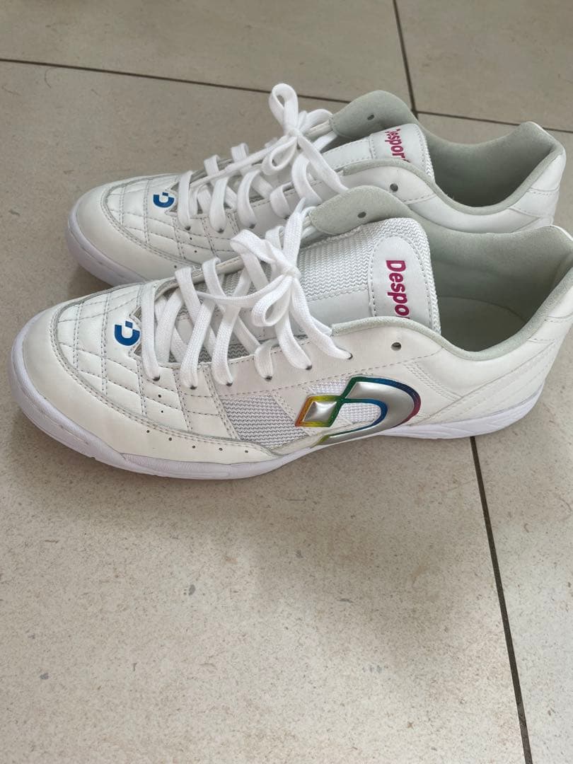 Desporteフットサルサッカーシューズ 25.5cm ホワイト