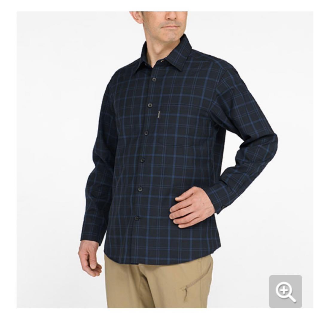 mont-bell メリノウール ライト ロングスリーブシャツ グレー - メルカリ