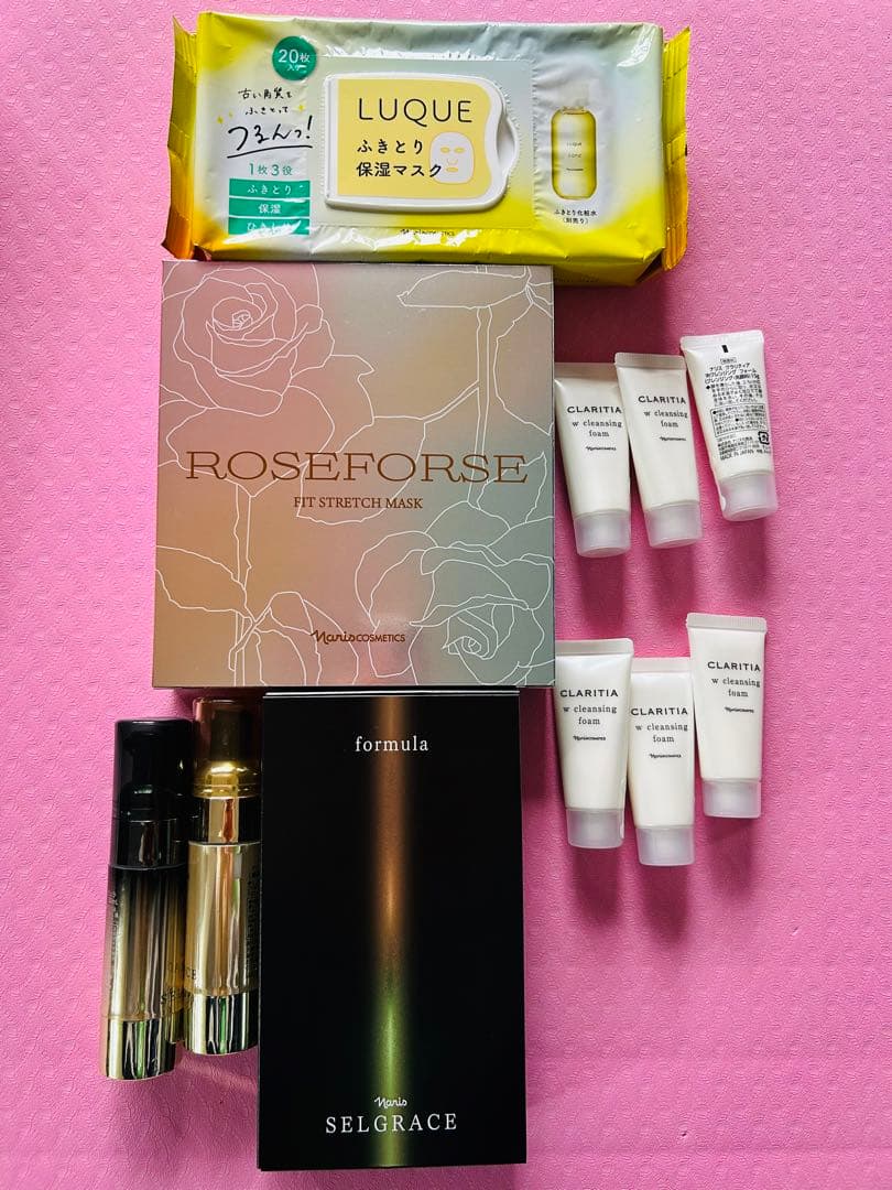 ROSEFORSE FIT STRETCH MASK セット ナリスアップ コスメティックス ロゼフォース フィットストレッチ